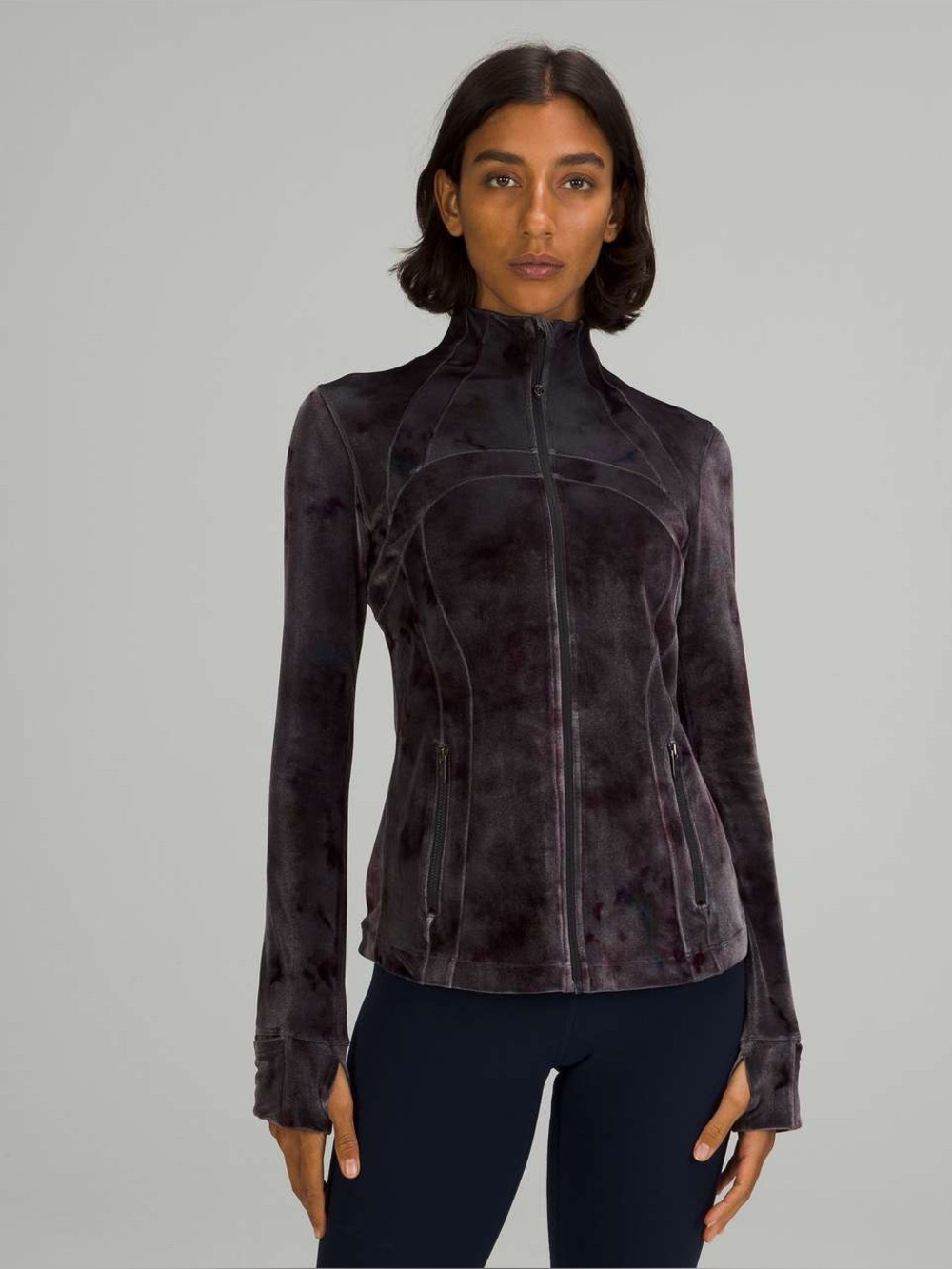 Lululemon Define Jacket *Velour Interstellar Dark Grey Multi Size 4